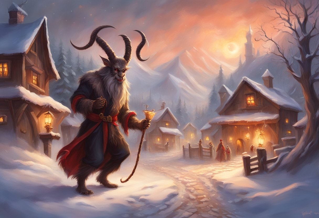 Krampus Mythical Encyclopedia - Premium Retina Ocean Designs | Free Download