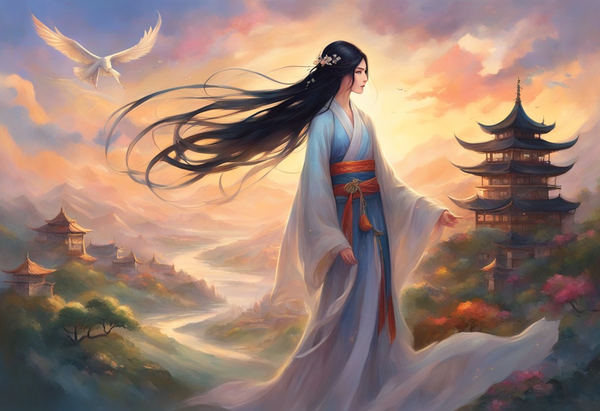 Hachishakusama Mythical Encyclopedia - Landscape Arts - Elegant Desktop Collection