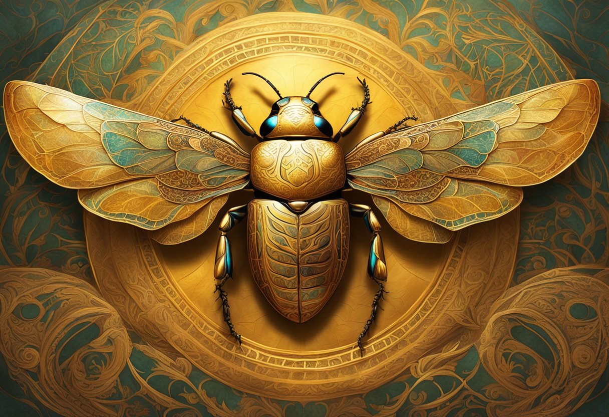 Khepri Mythical Encyclopedia - Premium Space Texture - Ultra HD