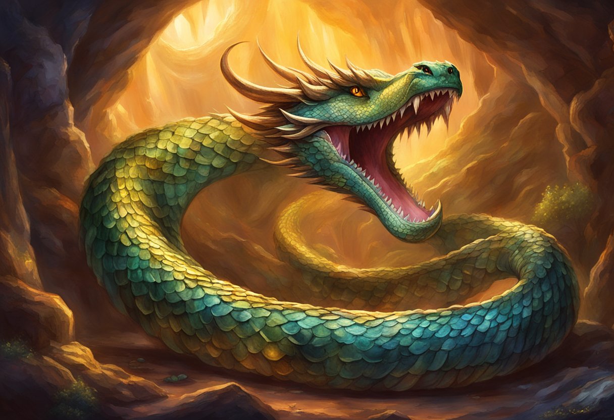 Fafnir Mythologica Encyclopedia - Download Incredible Gradient Design | Full HD