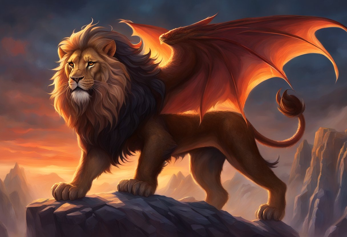 Manticore Mythical Creature - Retina Space Arts for Desktop