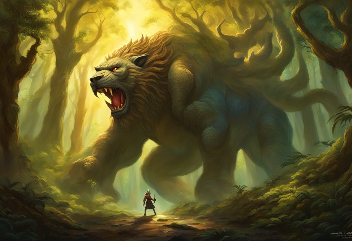 Humbaba Character Comic Vine - Ultra HD Space Pattern - Desktop