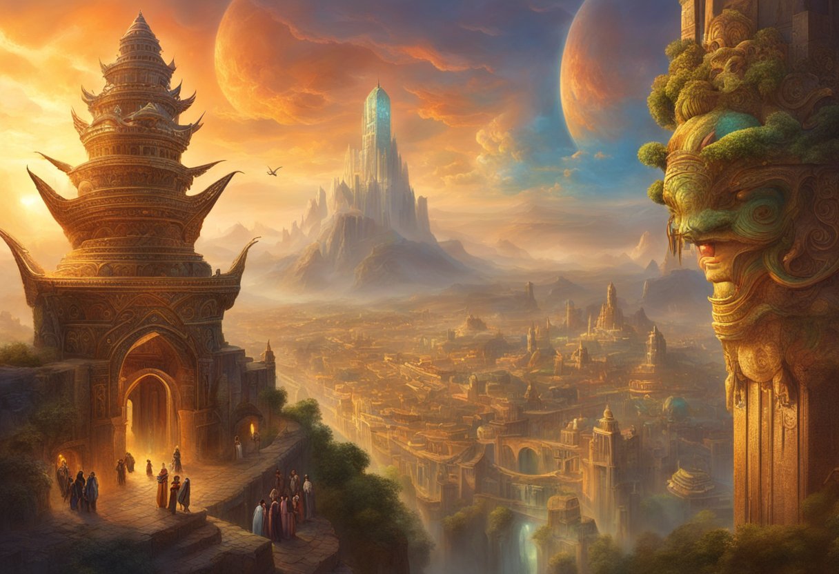 Magic Baba Humbaba - Premium Gradient Pattern Gallery - High Resolution