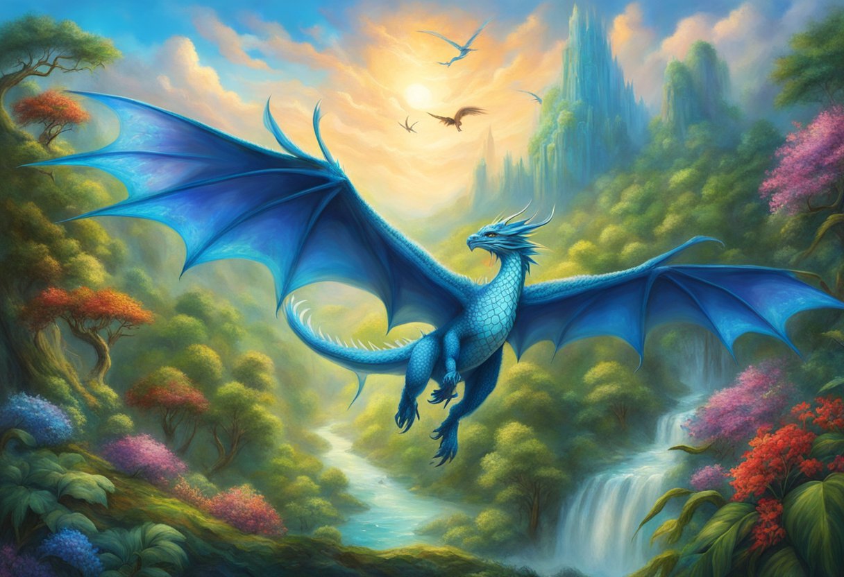Azure Dragon Mythical Encyclopedia - Amazing Ocean Picture - Full HD