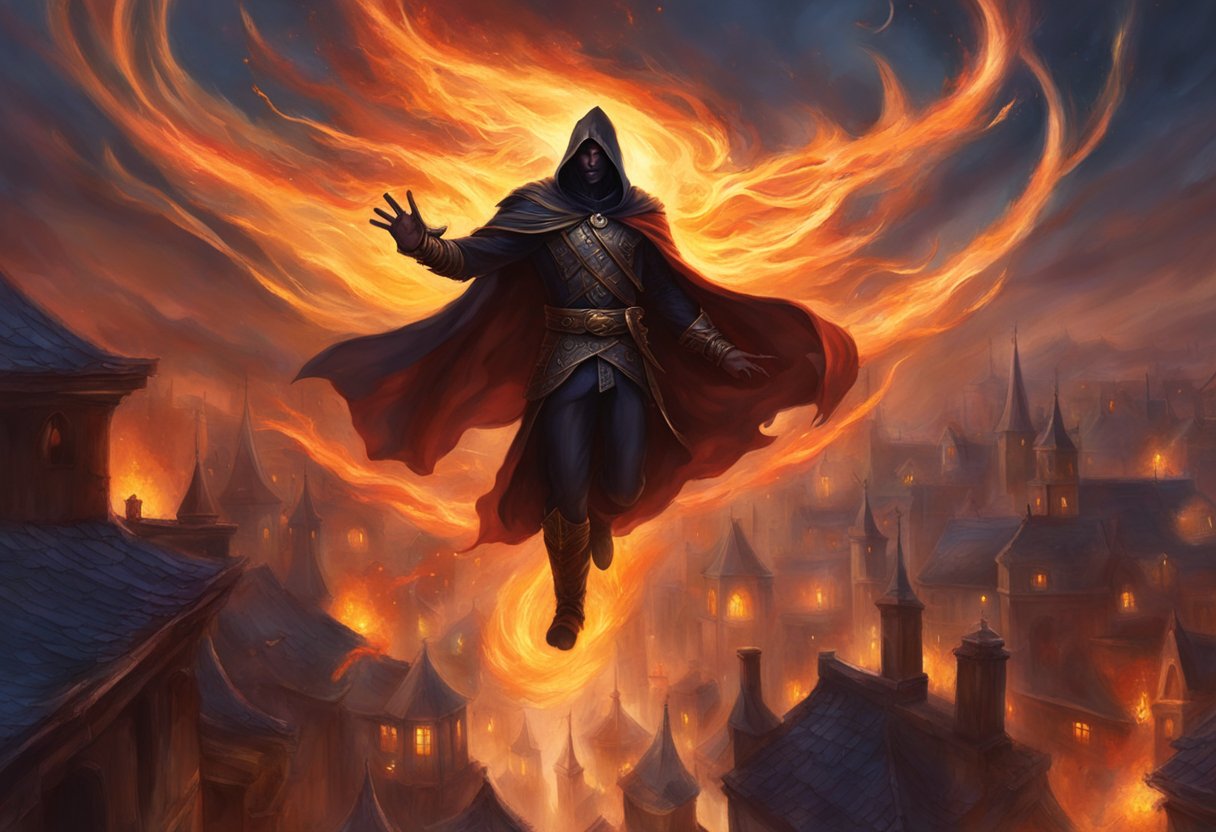 Spring Heeled Jack Mythical Encyclopedia - Mountain Illustrations - Classic Ultra HD Collection