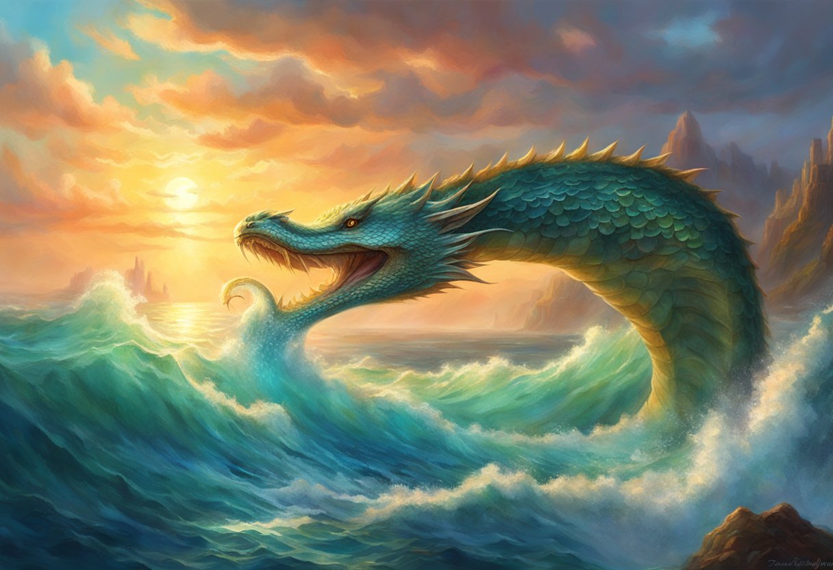 Leviathan Mythical Encyclopedia - Retina Nature Textures for Desktop