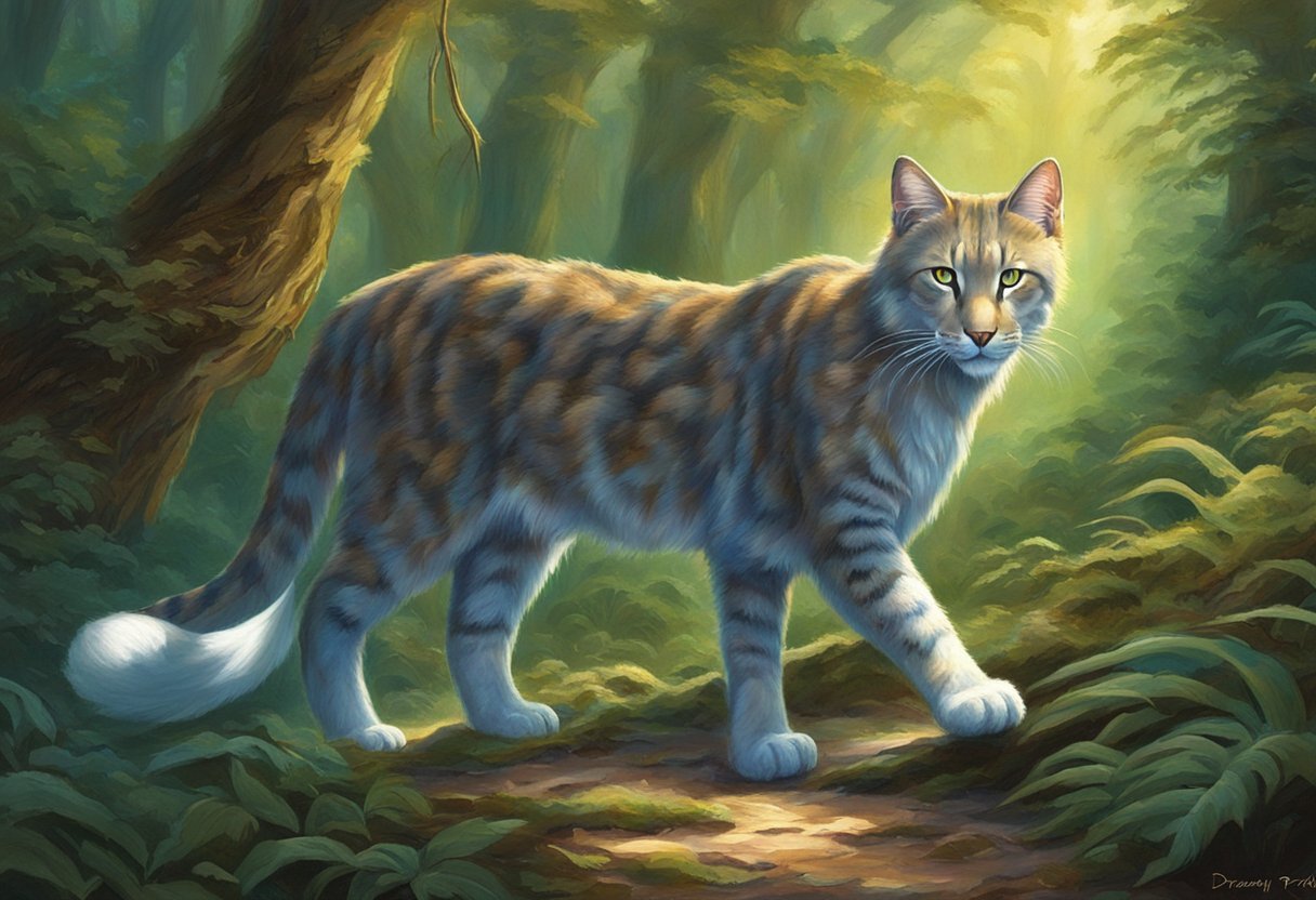 Wampus Cat Mythical Encyclopedia - Gorgeous Geometric Design - Desktop