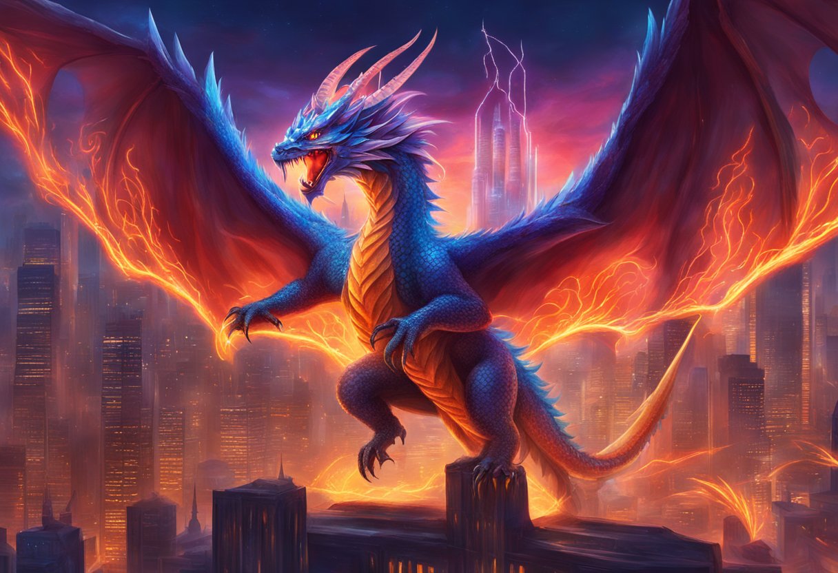 Slavic Dragon Mythical Encyclopedia - Download Incredible Gradient Photo | High Resolution