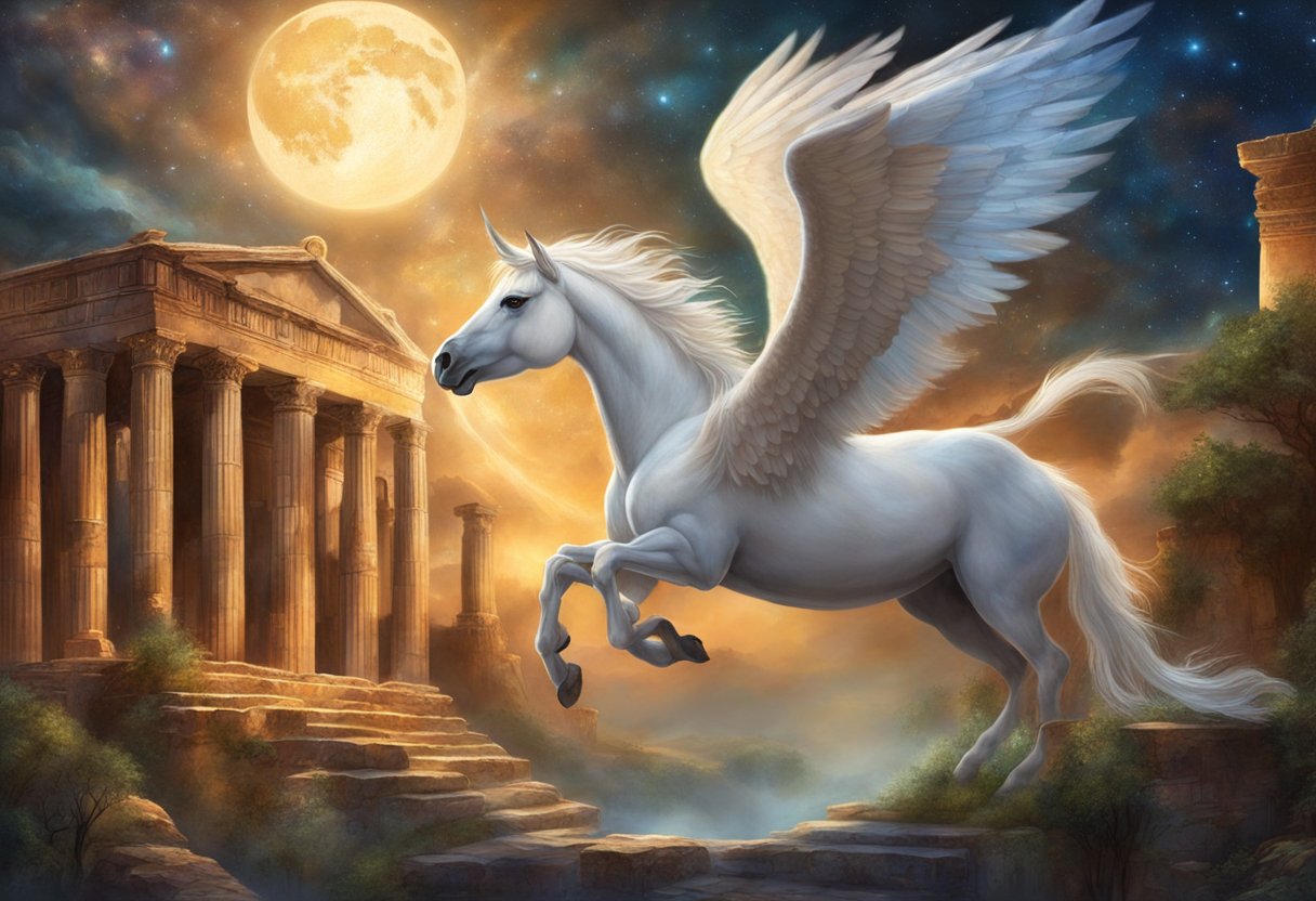 Greek Mythical Creatures Unveiling Ancient Legends Mythical Encyclopedia - 4K Minimal Patterns for Desktop