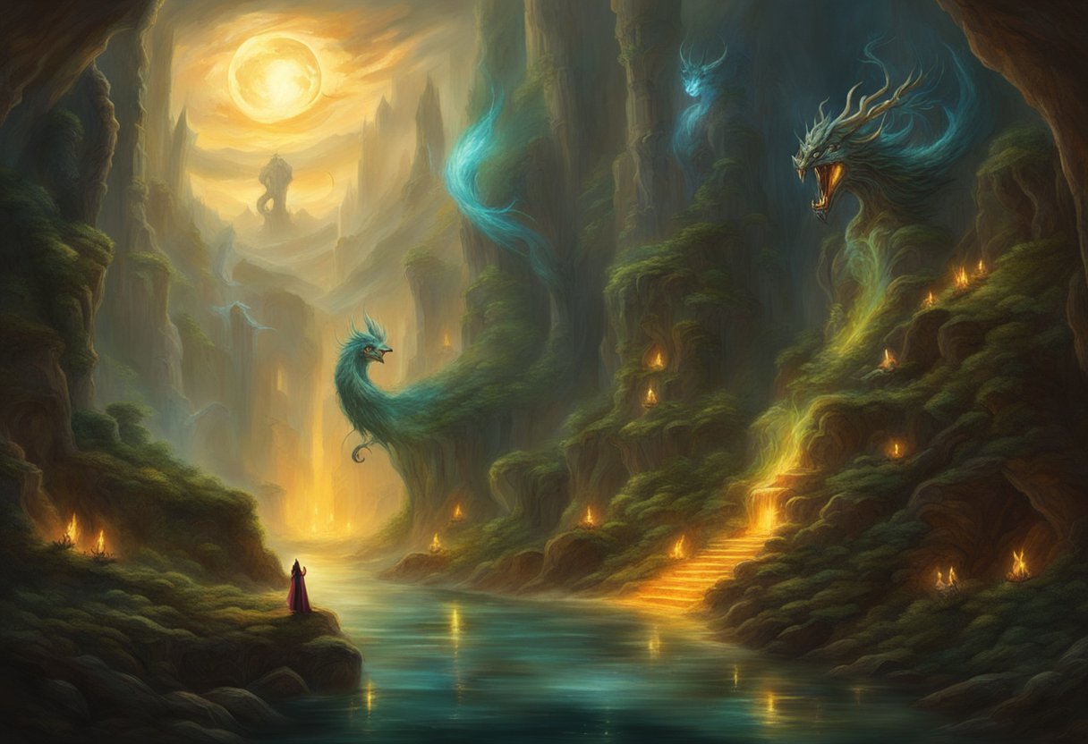 Greek Mythical Creatures Unveiling Ancient Legends Mythical Encyclopedia - Light Picture Collection - Desktop Quality