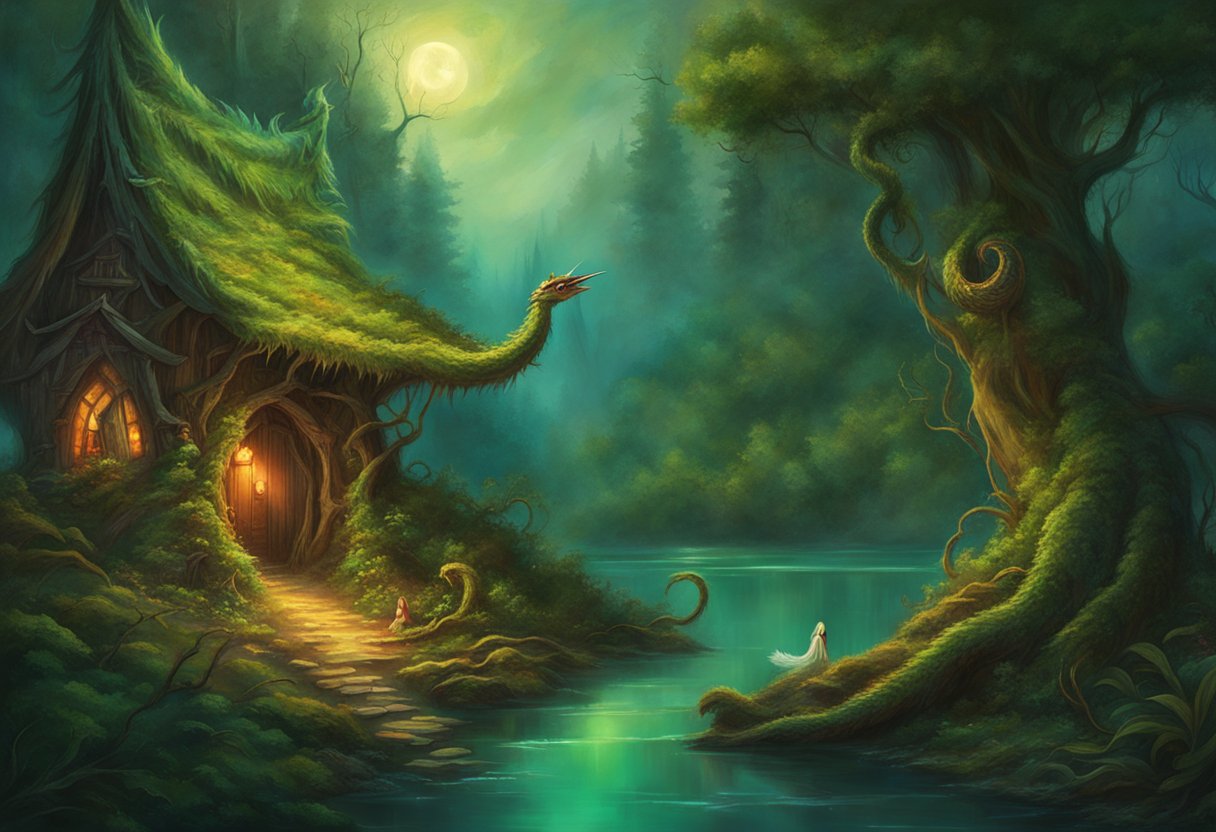 Vila Slavic Mythology - Space Textures - Modern Desktop Collection