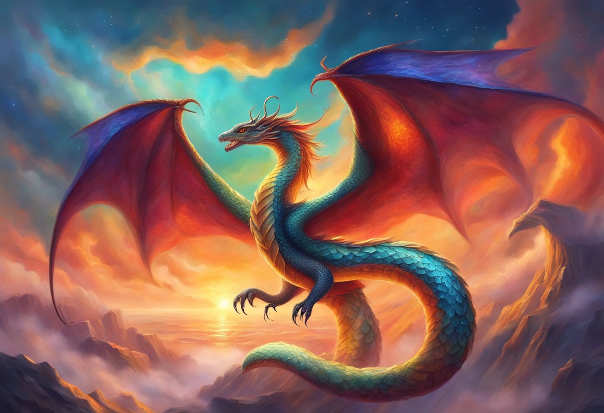 Flying Serpent Fantasypets - Amazing Retina Abstract Wallpapers | Free Download