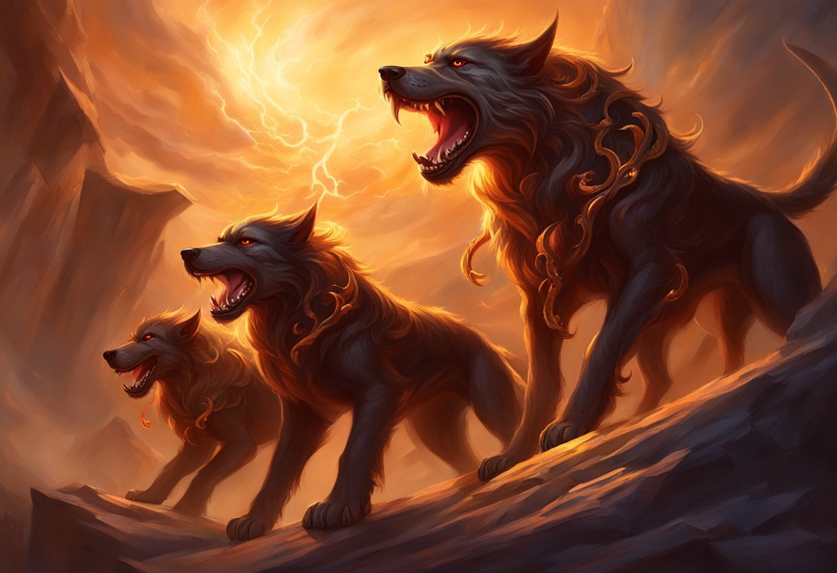 Cerberus Legendary Creatures - Gorgeous 8K Abstract Photos | Free Download