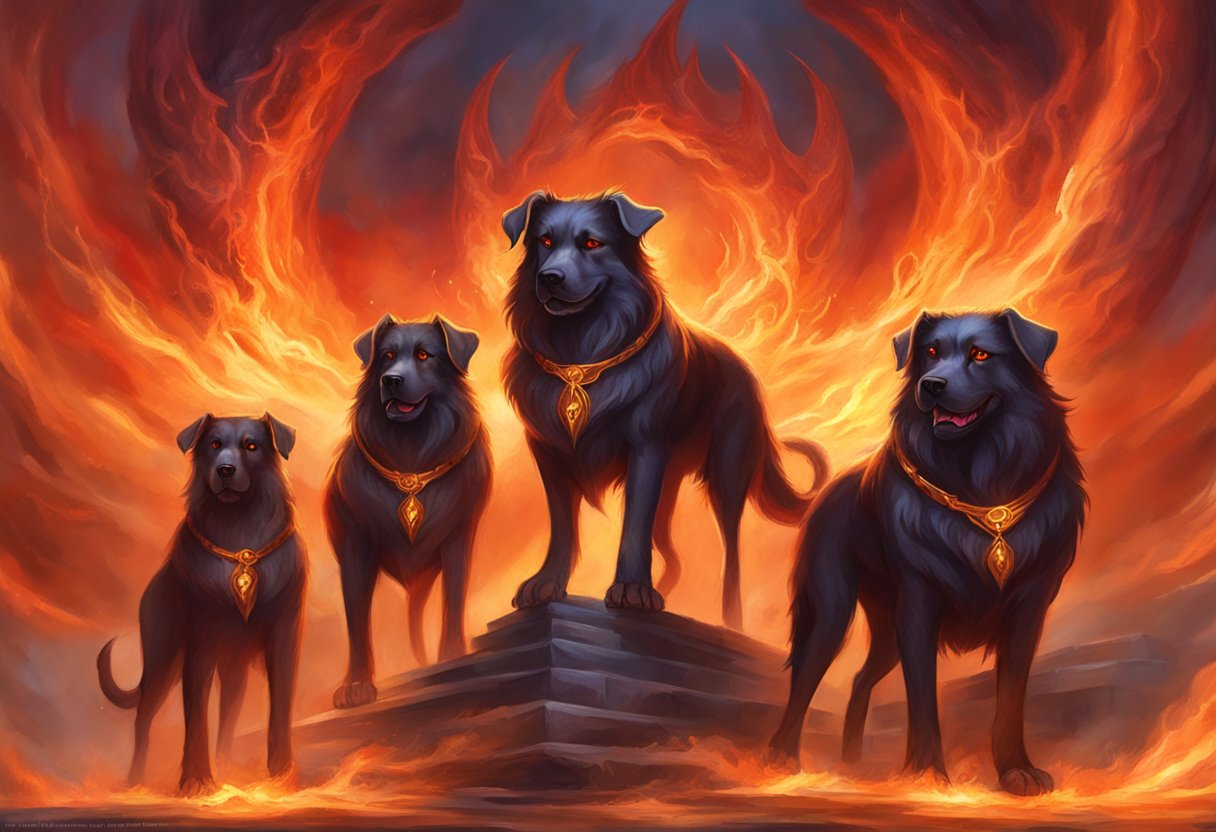 Cerberus Legendary Creatures - Abstract Texture Collection - Ultra HD Quality