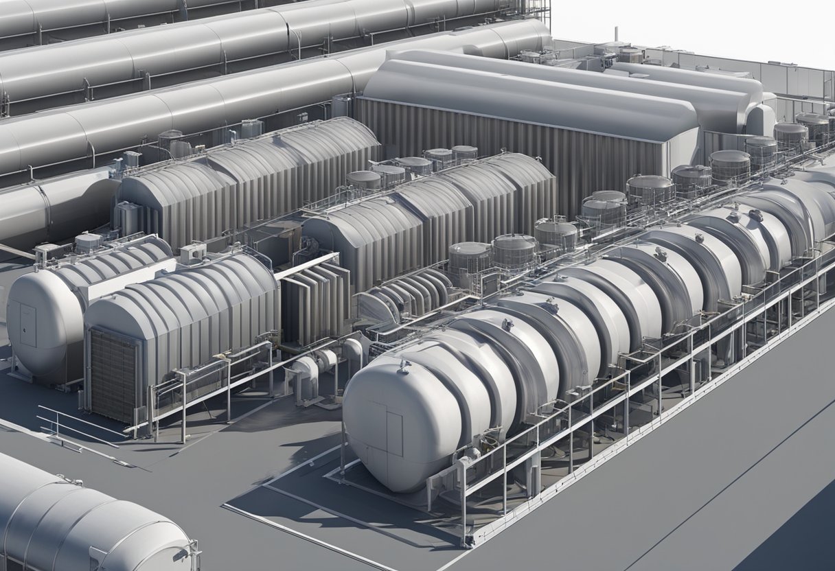 Air Cooled Condenser A Comprehensive Guide - Geometric Image Collection - 4K Quality