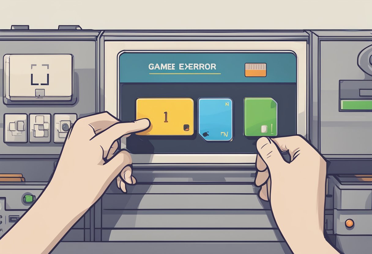 Switch Game Card Error: Quick Fixes for Common Issues