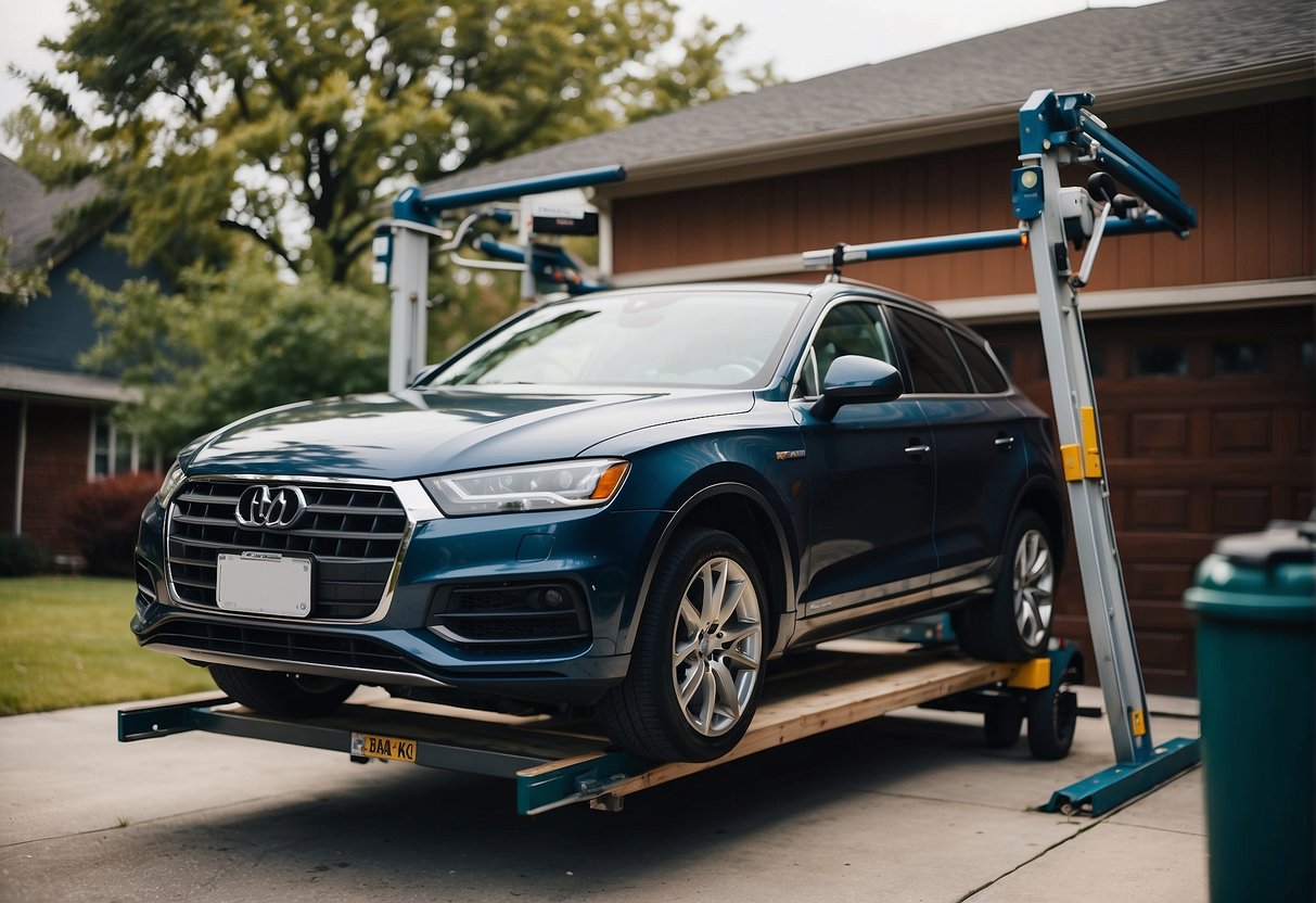 Drive-On Car Lift for Home Garage: Elevate Your Vehicle Storage Solutions
