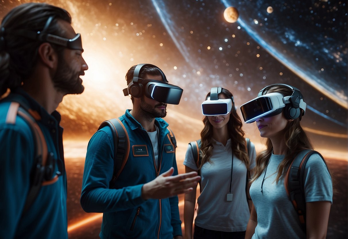 Space Virtual Reality - Full HD Colorful Wallpapers for Desktop