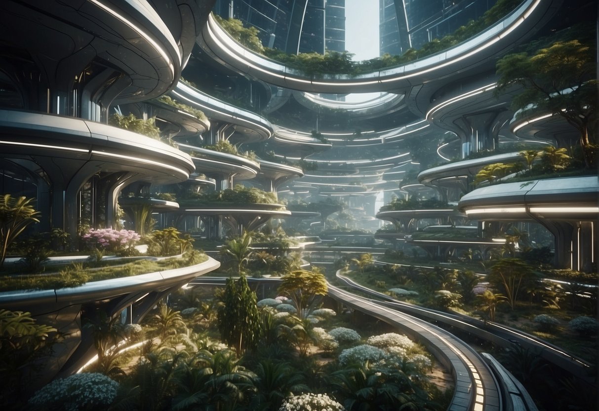 Space Colonization - Retina Landscape Pictures for Desktop