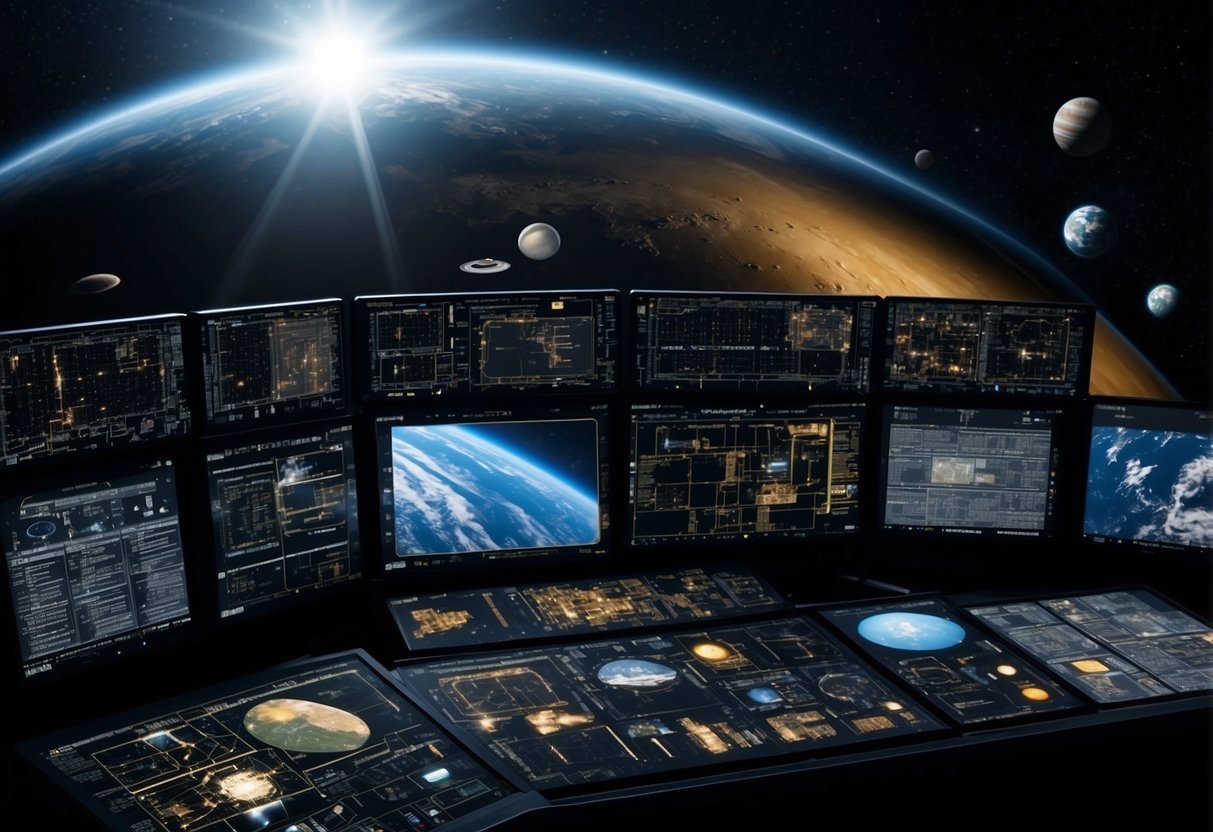 U S Space Command Calls For Investment In Technologies For Deep Space - Modern Gradient Art - Ultra HD