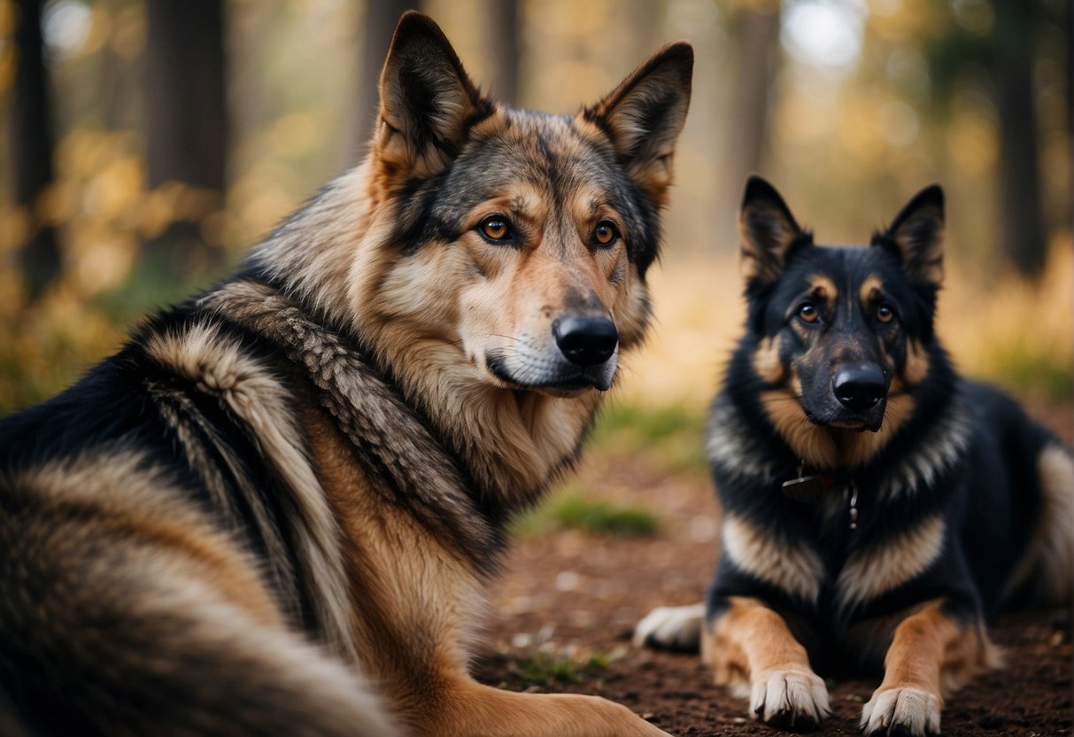 How The German Shepherd Breed Has Evolved Germanshepherds - Colorful Design Collection - 8K Quality