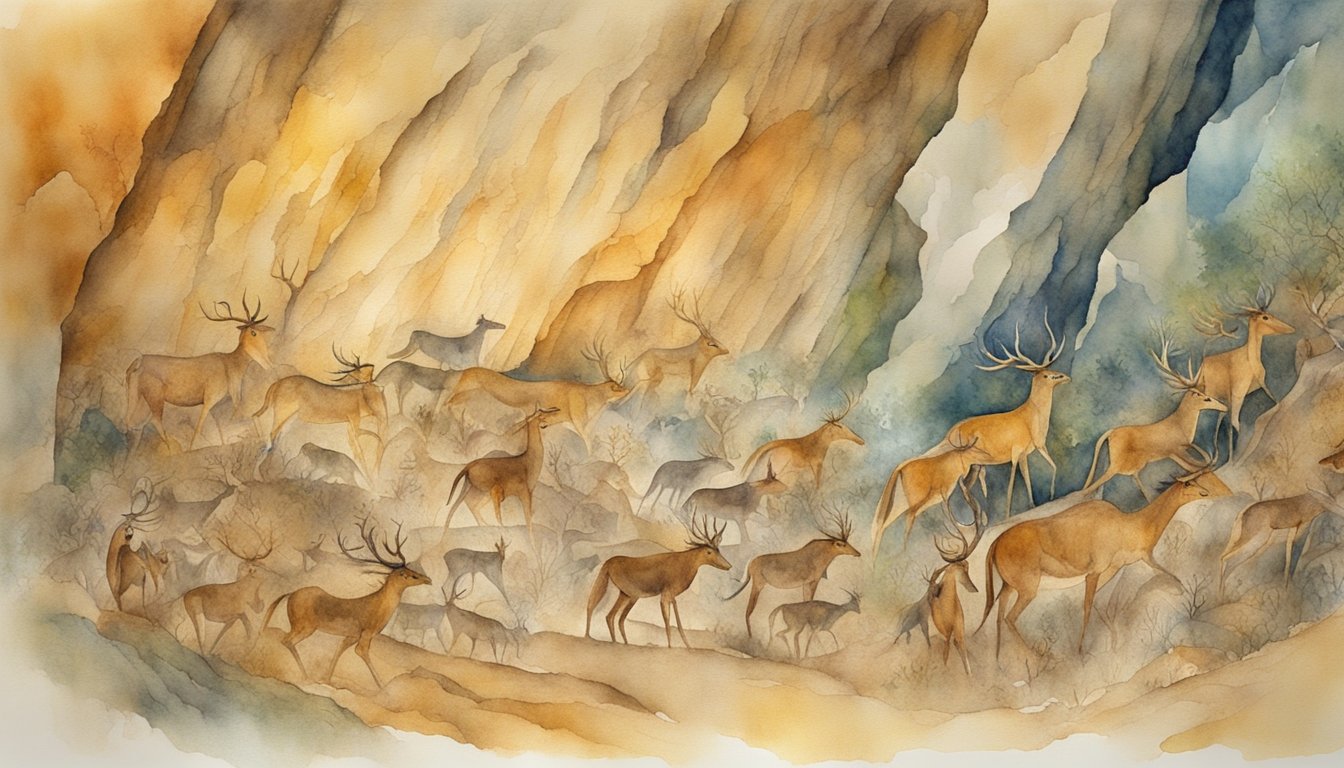 Eager Cave Art - Perfect Colorful Texture - Full HD