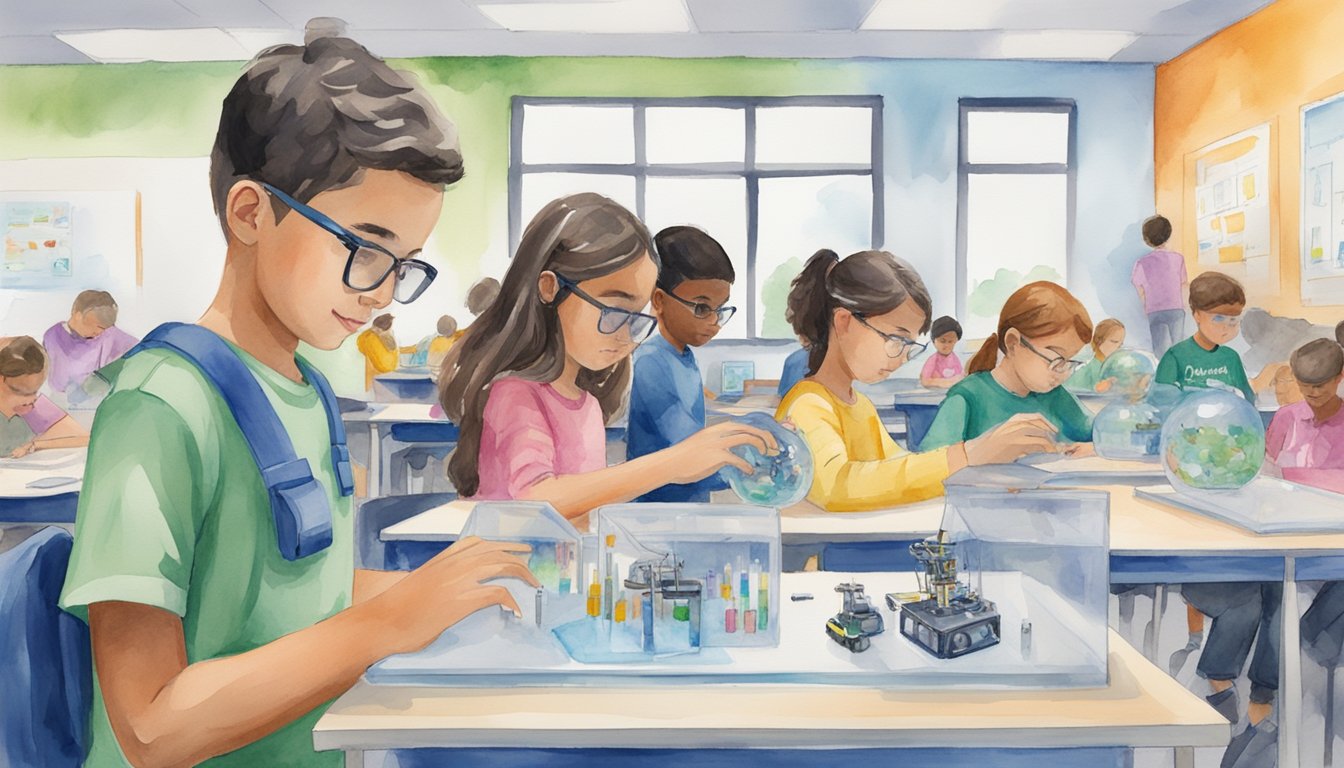 Stem School Exploring Innovations In Science Technology Engineering - Best Colorful Textures in Mobile