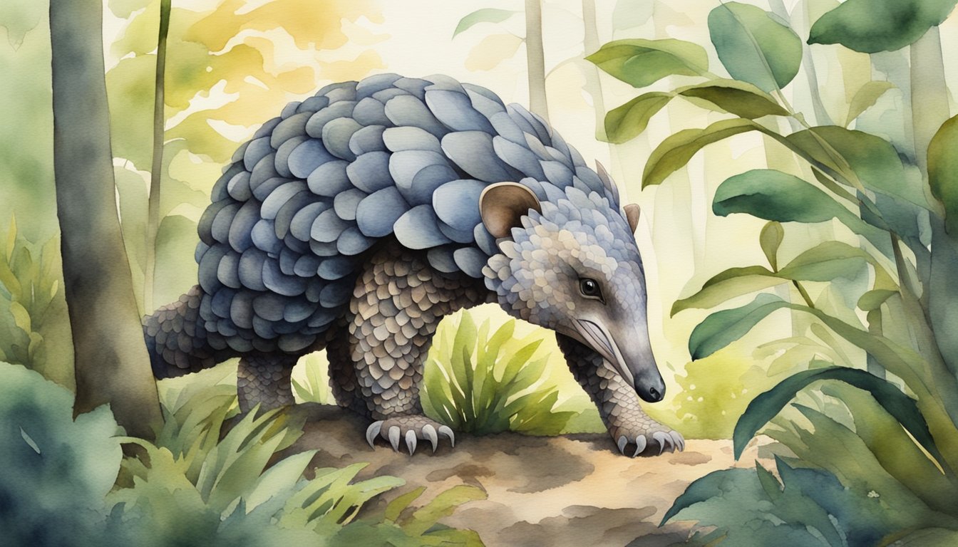 Giant Pangolin - Download Stunning Vintage Wallpaper | High Resolution