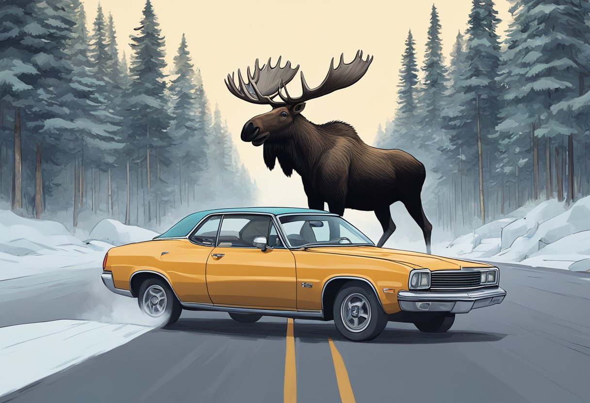 Can You Drive Under a Moose: Understanding Vehicle Safety and Wildlife Laws