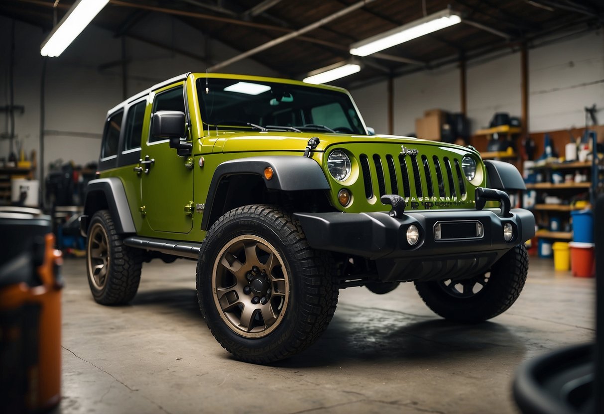 How Much Does It Cost to Paint a Jeep Wrangler: Detailed Pricing Guide