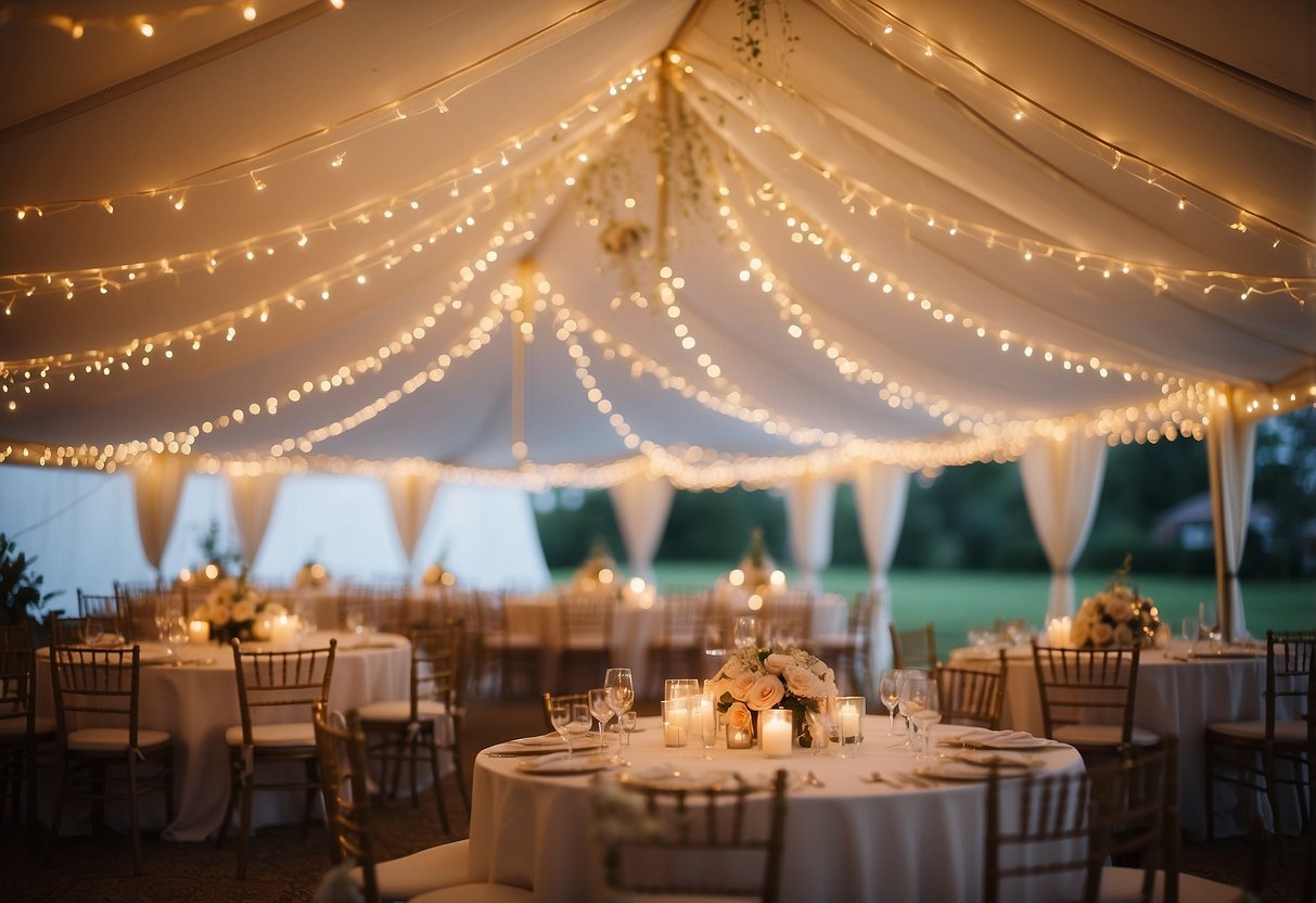 Wedding Tent Lighting Ideas: Create a Magical Atmosphere