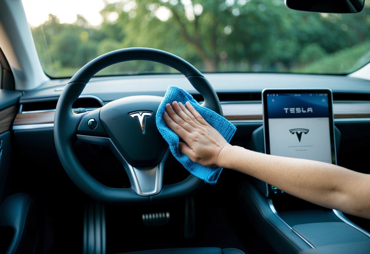 What to Use to Clean Interior of Tesla: Expert Tips and Product Recommendations