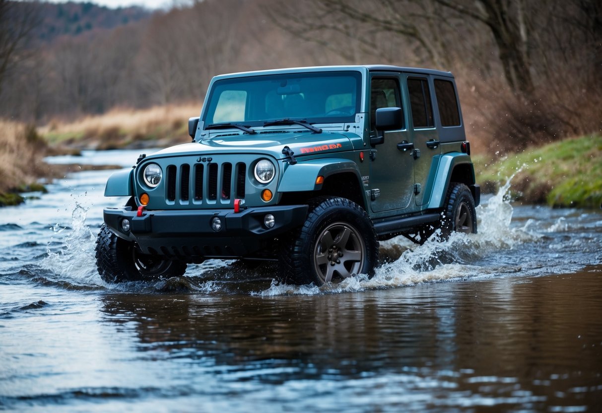 Which Jeep Trail Rated Vehicle Allows Water Fording: Top Picks for Off-Road Adventures