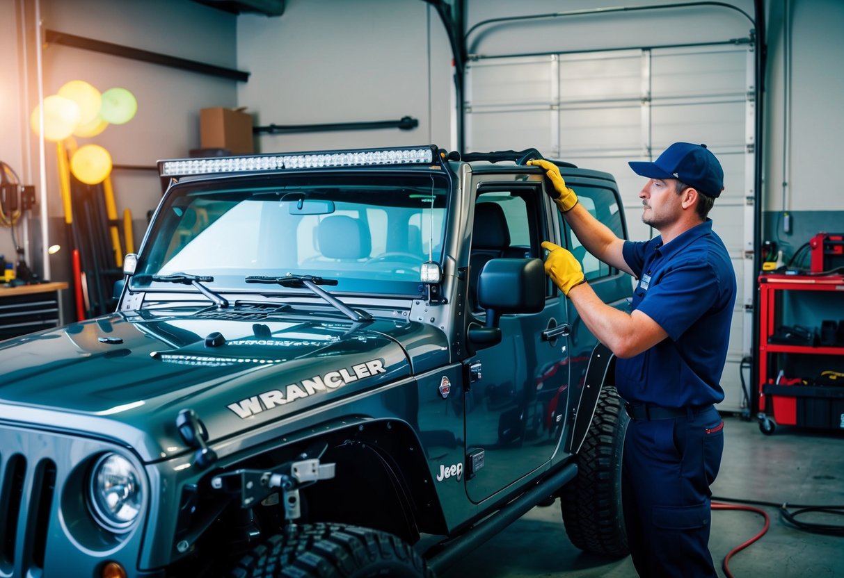 How Much Is It to Replace a Jeep Wrangler Windshield: Costs and Options