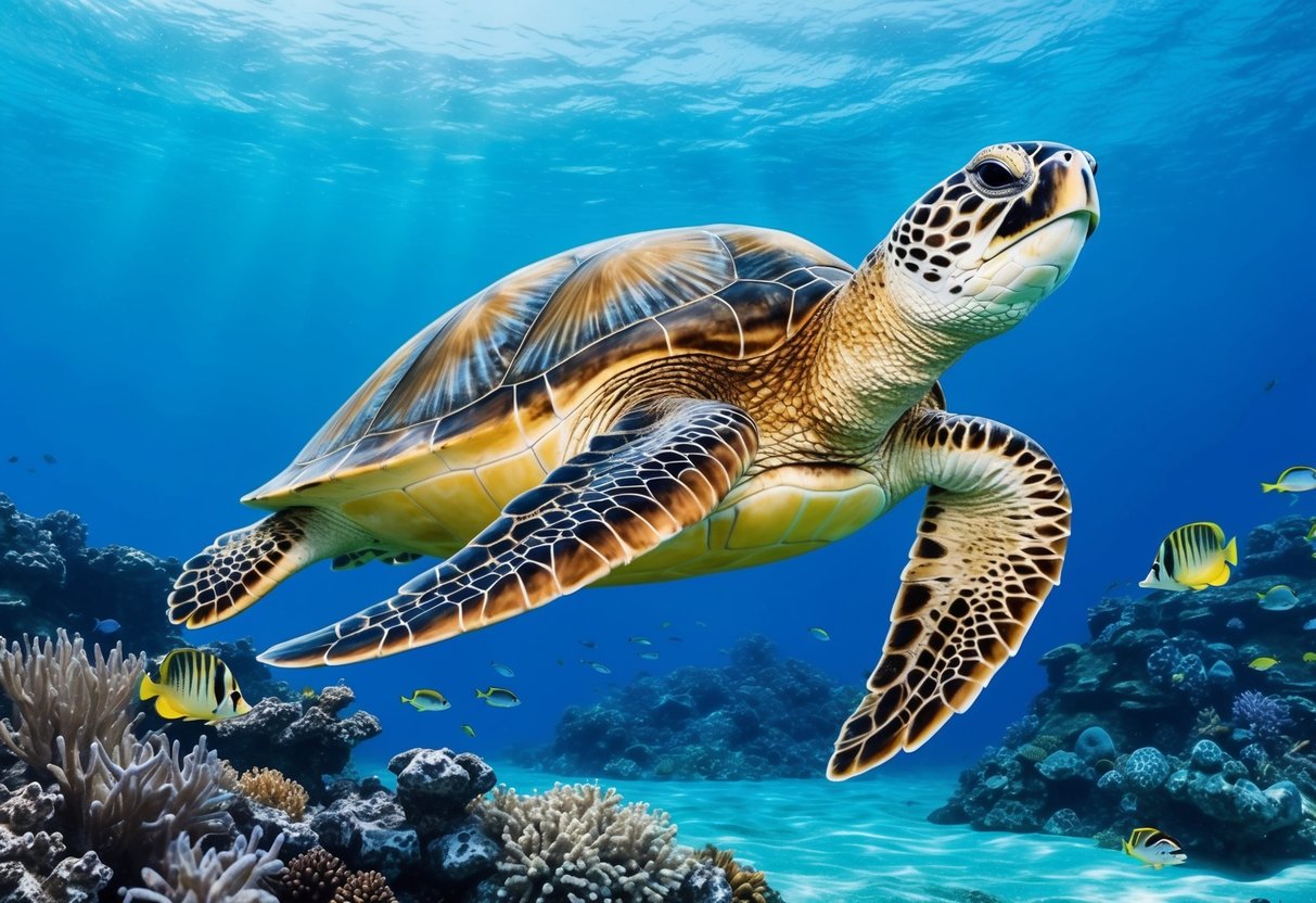 Large Sea Turtle Elysium Inc - Premium Geometric Photo Gallery - HD