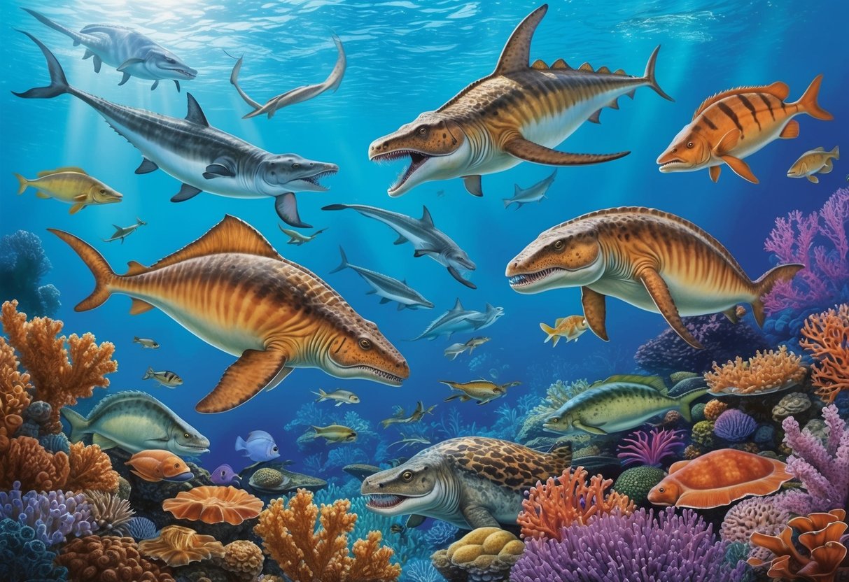 Digital Prehistoric Sea Creatures At The Nevada Museum Of Art - Professional Full HD Mountain Backgrounds | Free Download