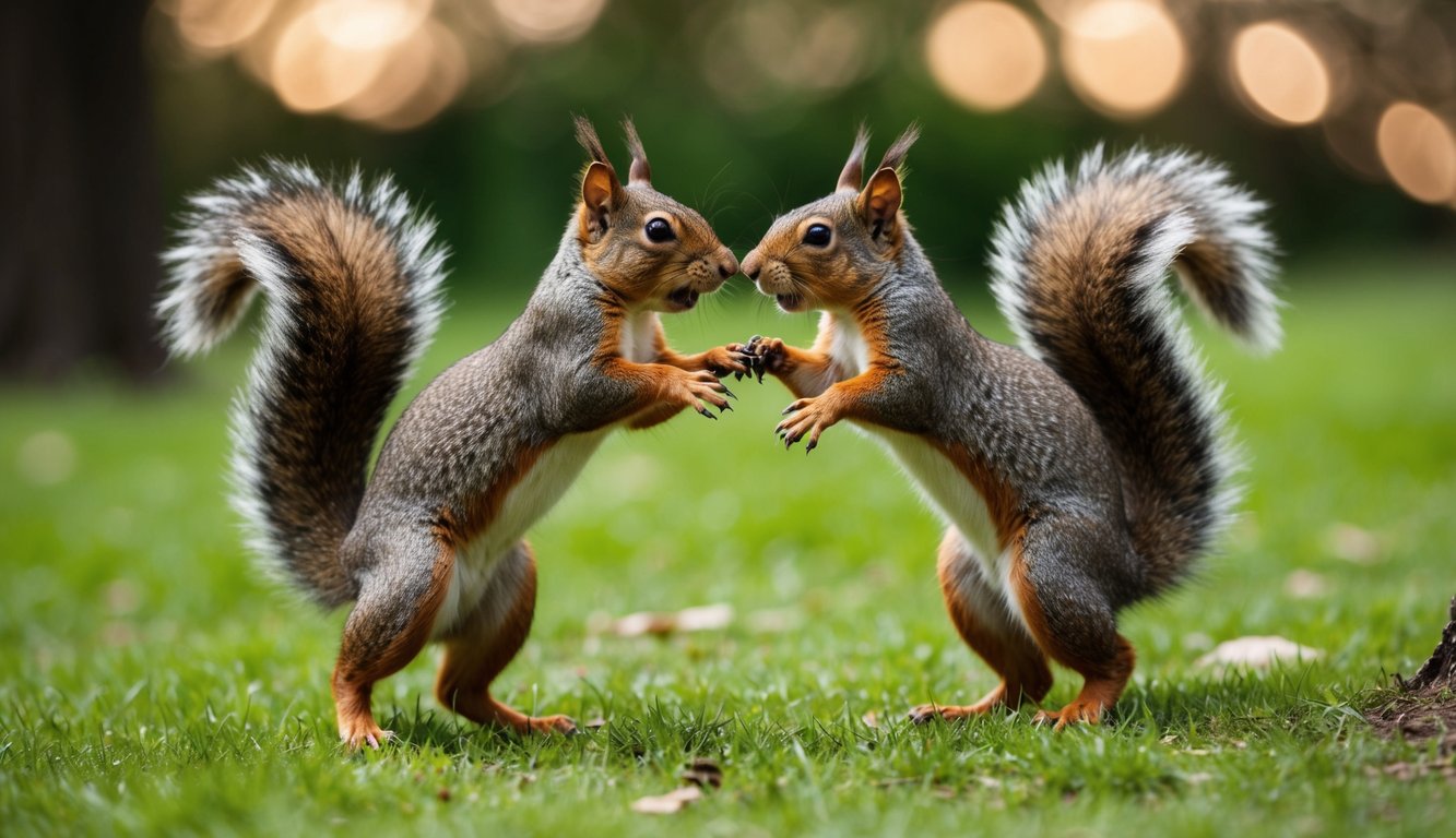 Squirrel Mating - Elegant Retina Ocean Patterns | Free Download