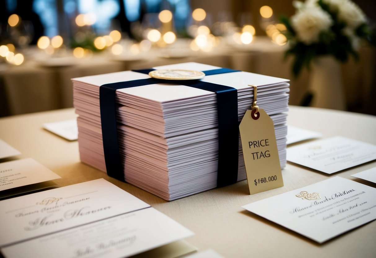 How Much Is 100 Wedding Invites? Understanding Costs and Options