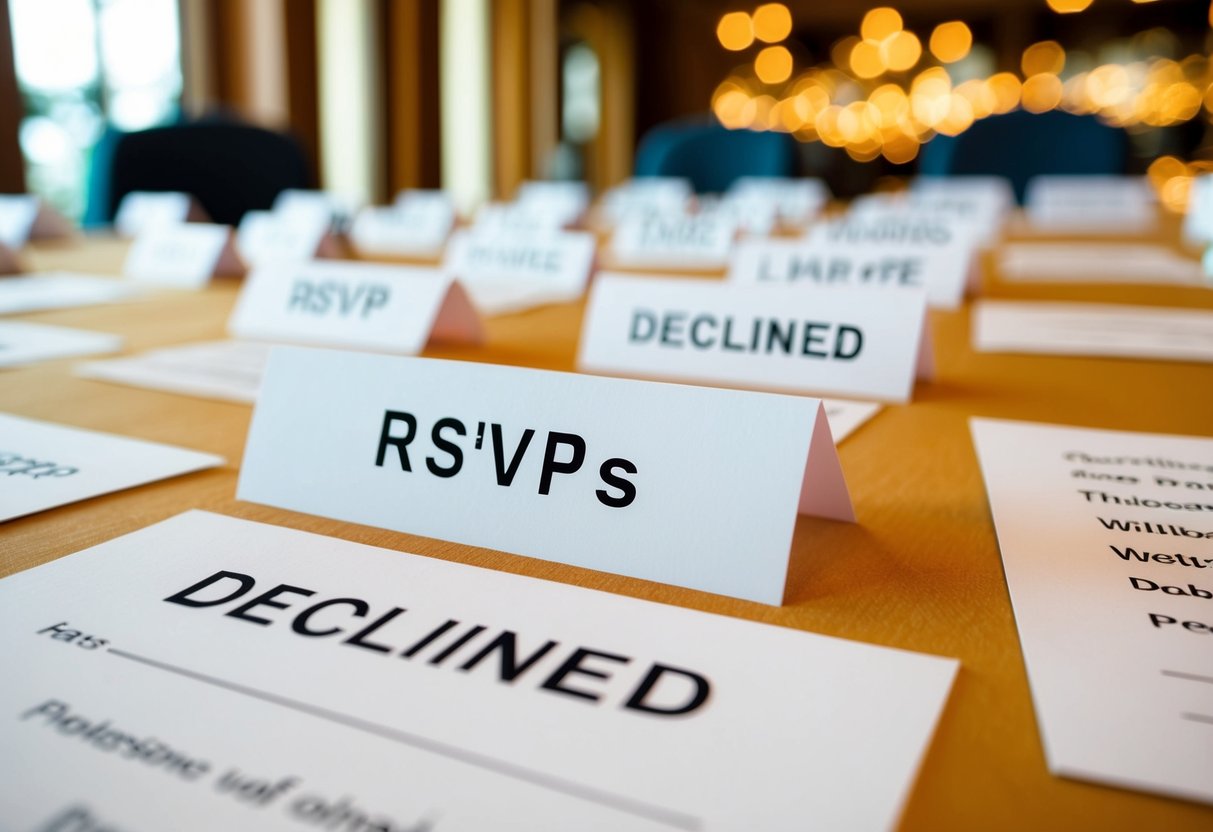 How Many No’s to Expect for a Wedding? Tips for Managing Guest Responses