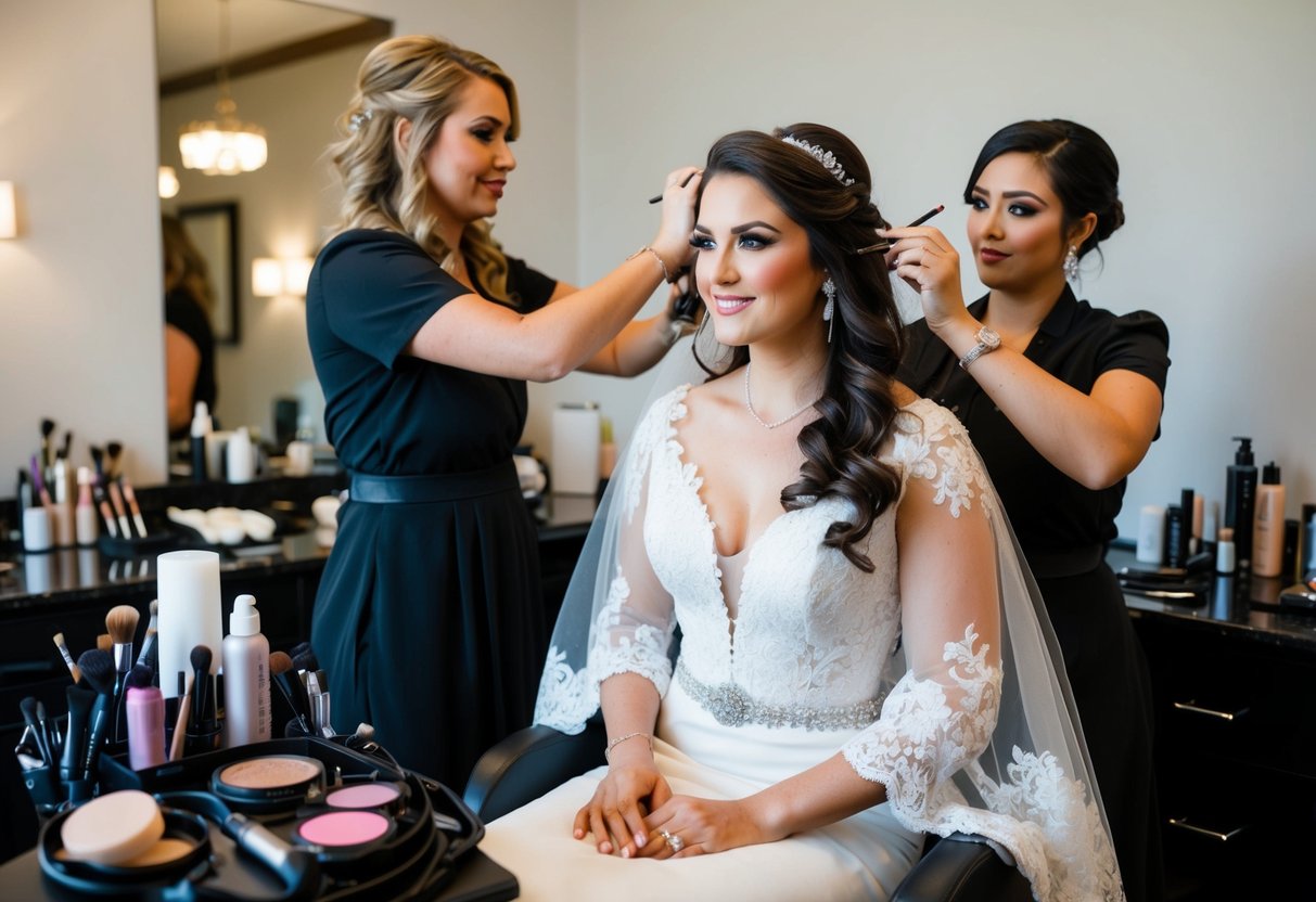 When Should a Bride Get Hair and Makeup Done? Tips for a Timely and Stunning Look on Your Big Day