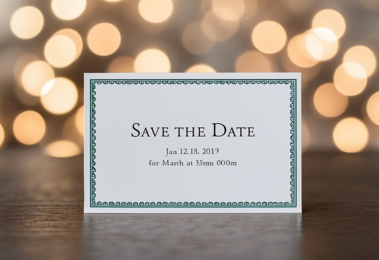 Whose Name Goes First on Save the Date? A Guide to Wedding Invitation Etiquette