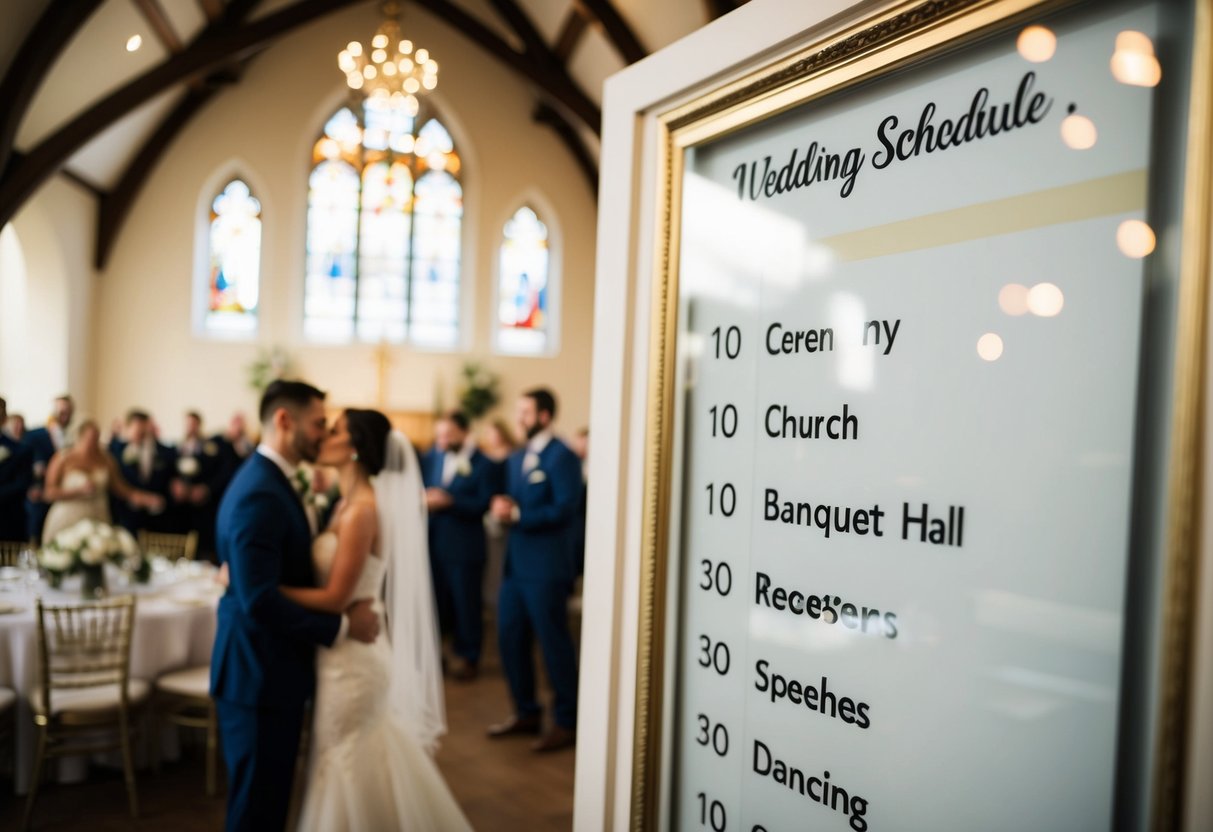 What Is a Normal Schedule for a Wedding? A Simple Timeline to Help You Plan