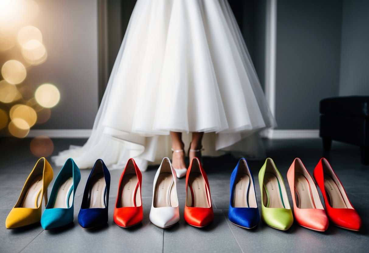 What Color Shoes Should I Wear With a Wedding Dress? Tips for Perfect Pairing