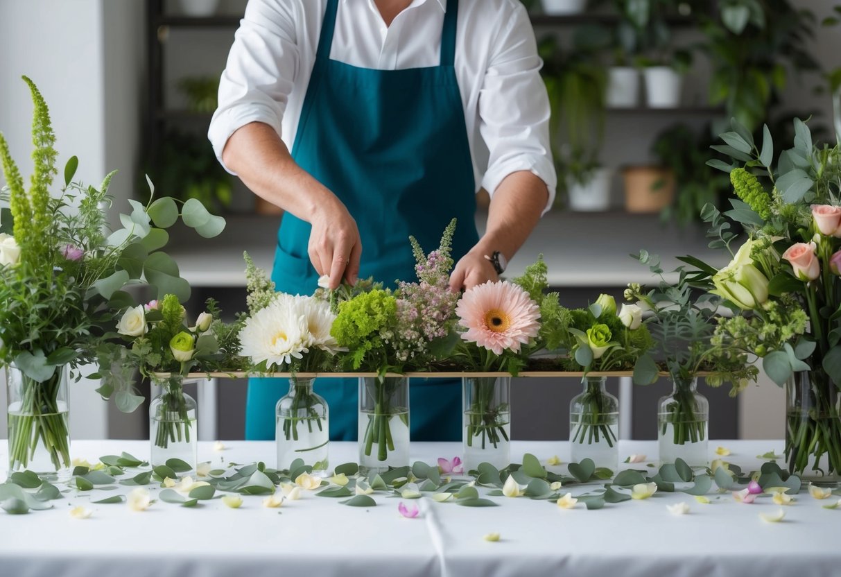 How to Make Aisle Floral Arrangements: Simple Steps for Stunning Wedding Décor