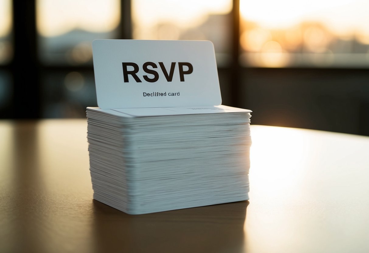 How Many Guests RSVP No? Tips for Managing Your Event Attendance