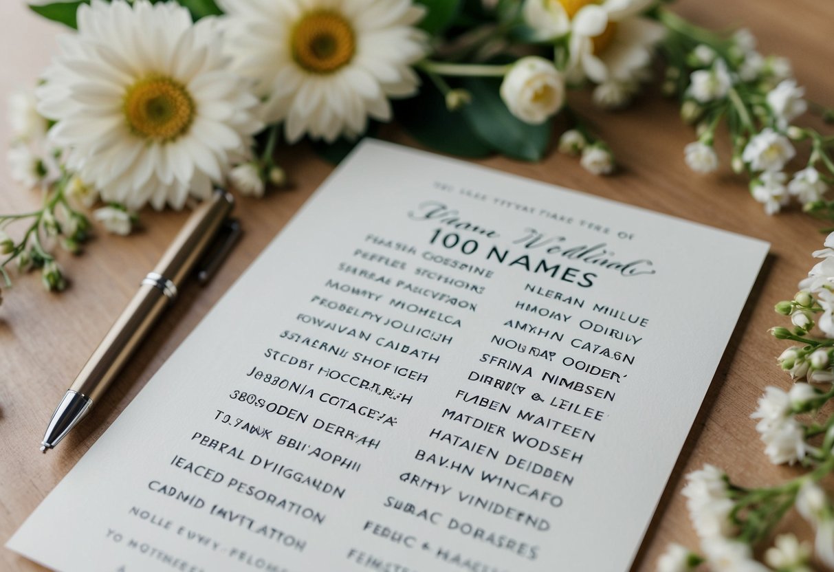 How Many People Do You Invite to a 100 Person Wedding? Tips for Making the Perfect Guest List