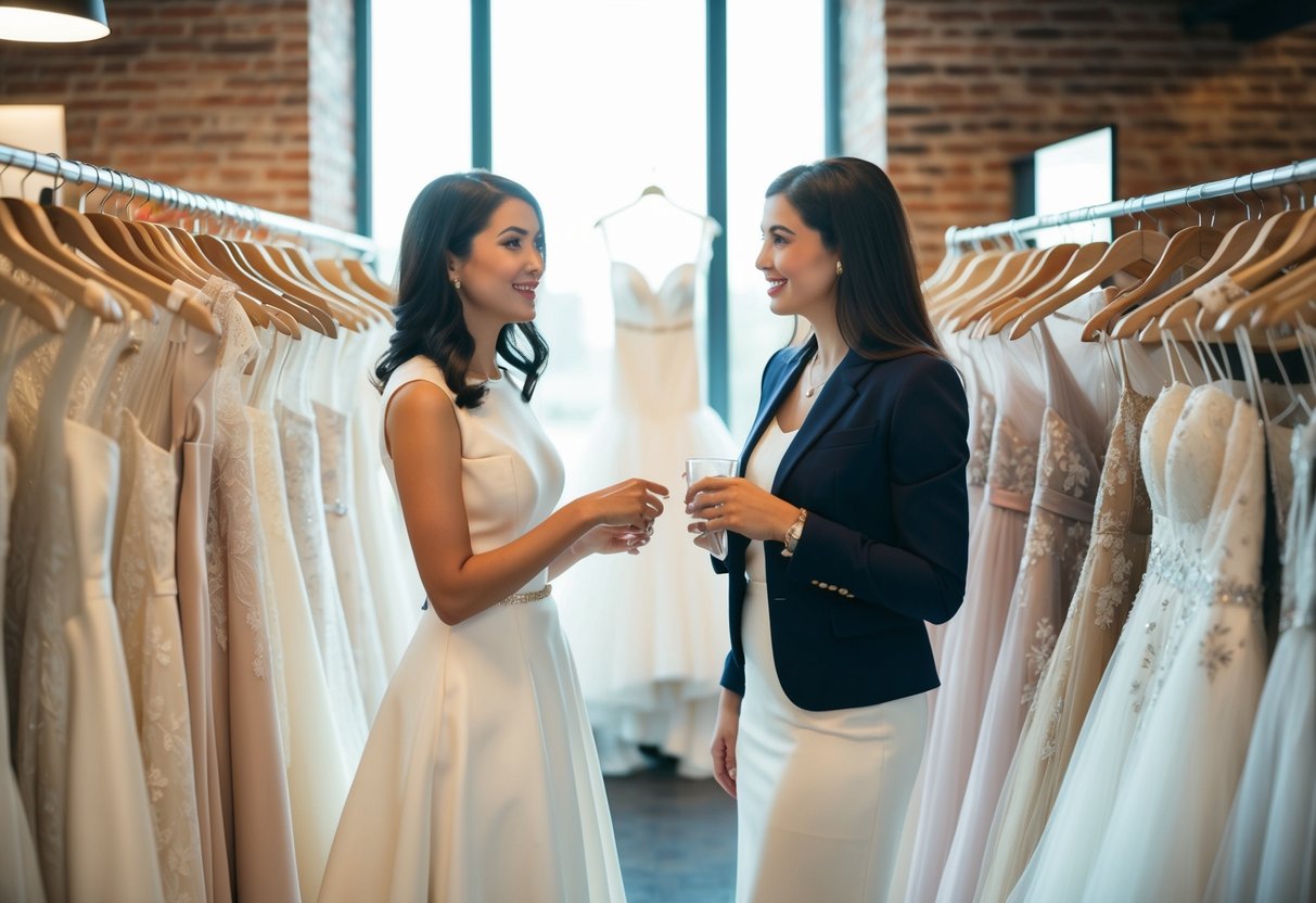 Who Goes with the Bride to Choose Her Dress? Tips for a Fun Dress Shopping Experience