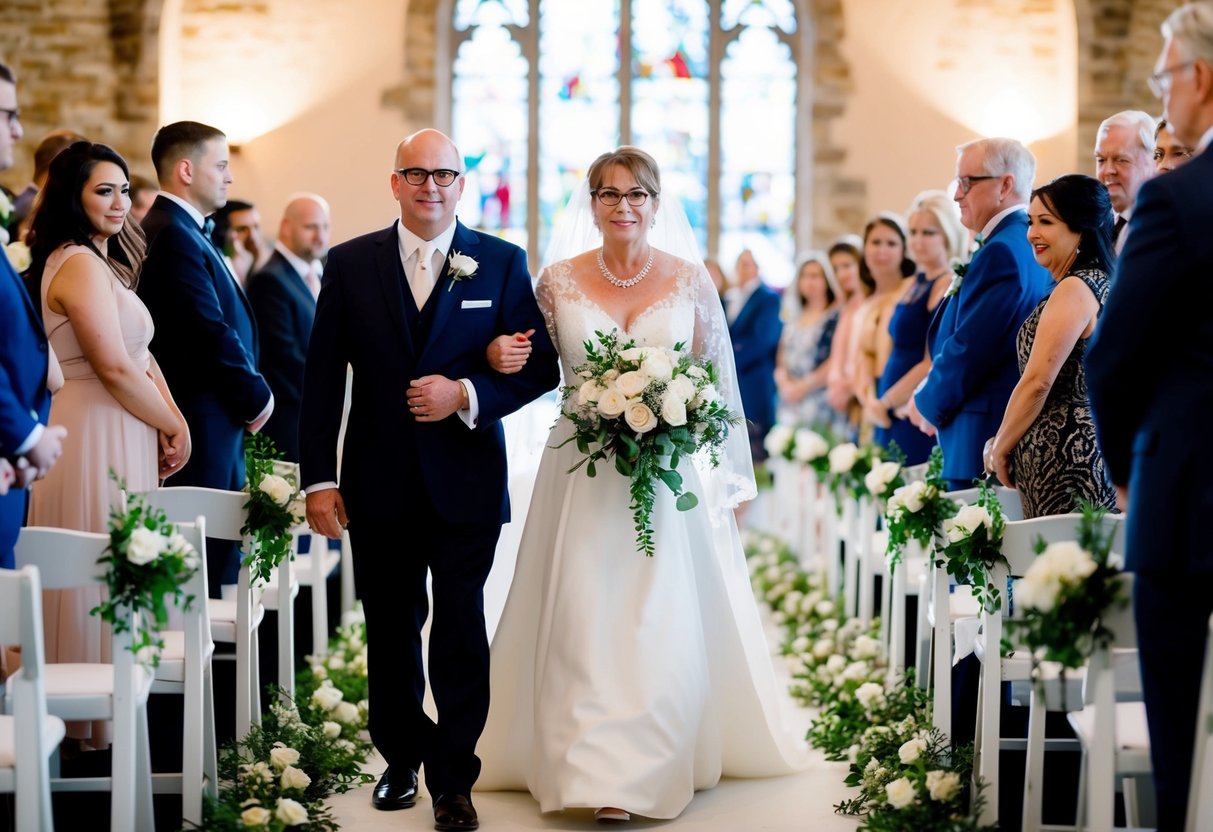 Who Walks the Divorced Mother of the Bride Down the Aisle? Exploring Tradition and Choices