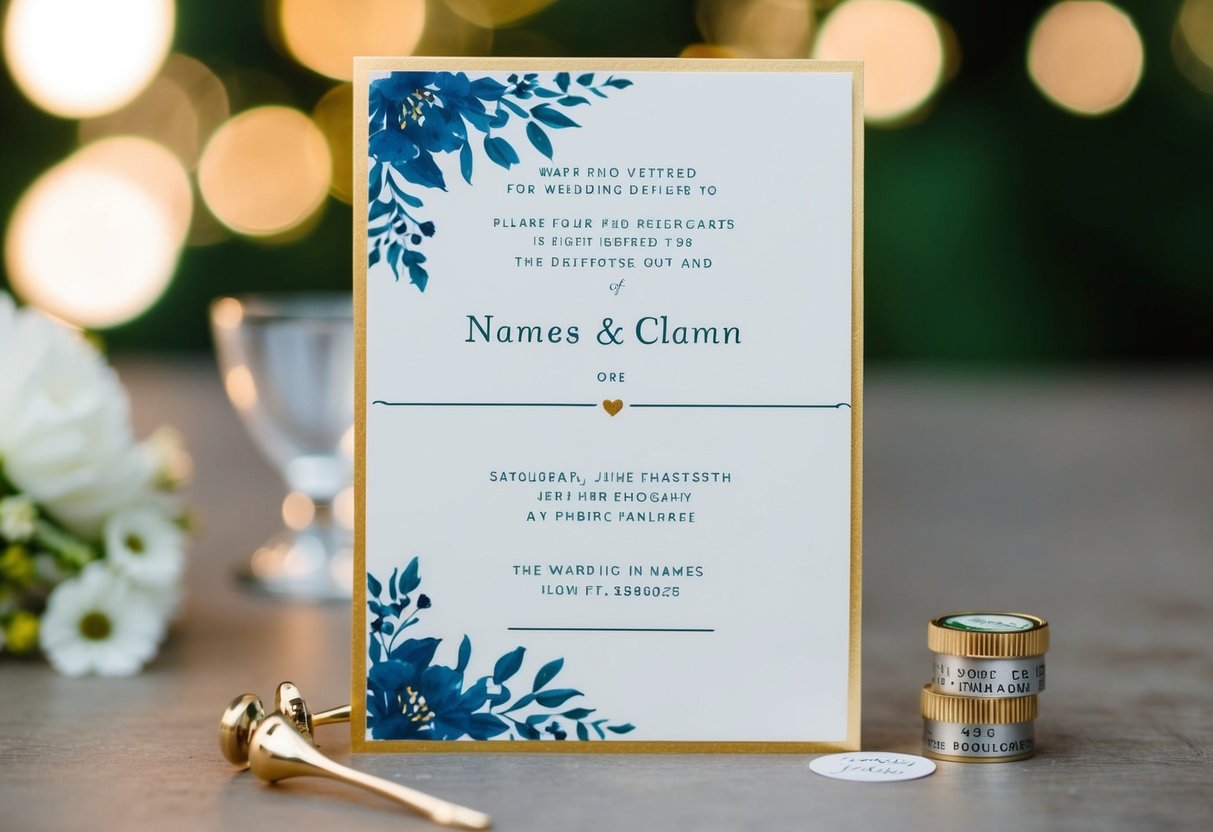 Does Mr or Mrs Go First on Wedding Invitations? A Simple Guide to Proper Etiquette