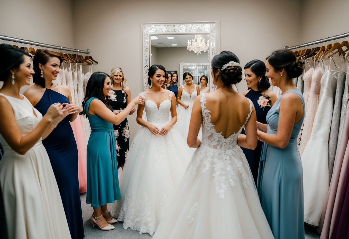 Who Usually Goes Wedding Dress Shopping with the Bride? A Guide to Your Support Squad